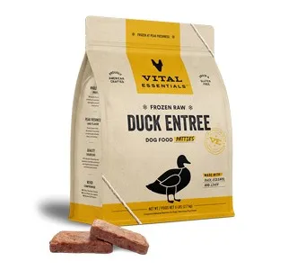 6lb Vital Essentials Frozen Duck Patties - Astro Sale